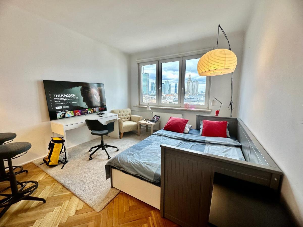 Super Beauty Metro Wifi 65'Tv Netflix Hbo Appletv+ Apartman Varsó Kültér fotó